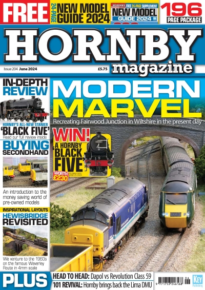 HORNBY MAGAZINE #144 JUNE 2019 ~ NEW BUT DAMAGED COVERS ~ 